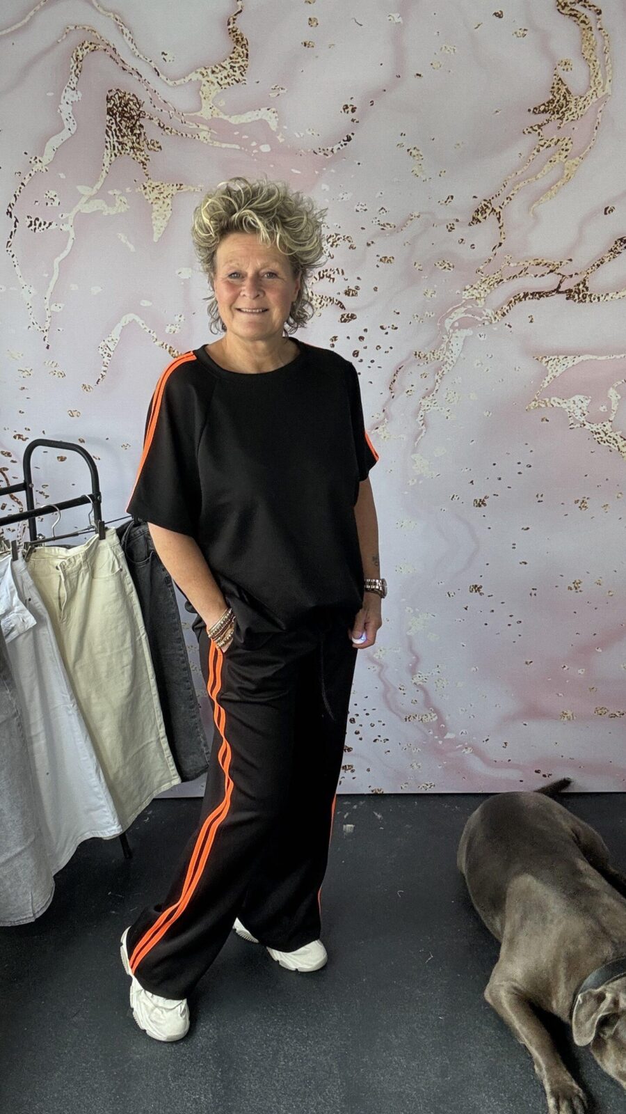 2 delige set Lisanne zwart