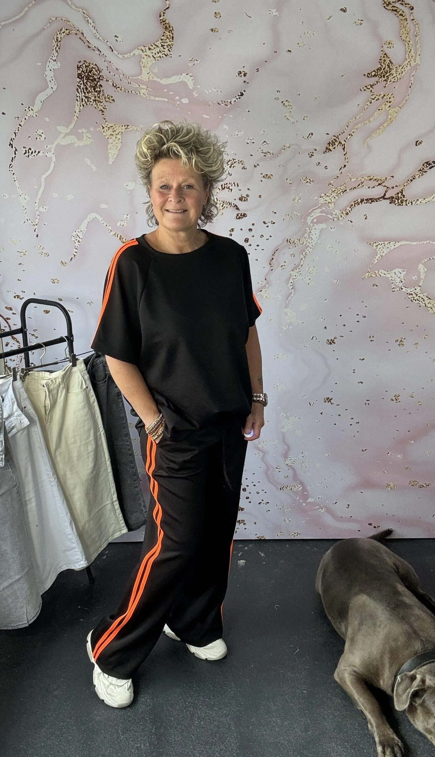 2 delige set Lisanne zwart
