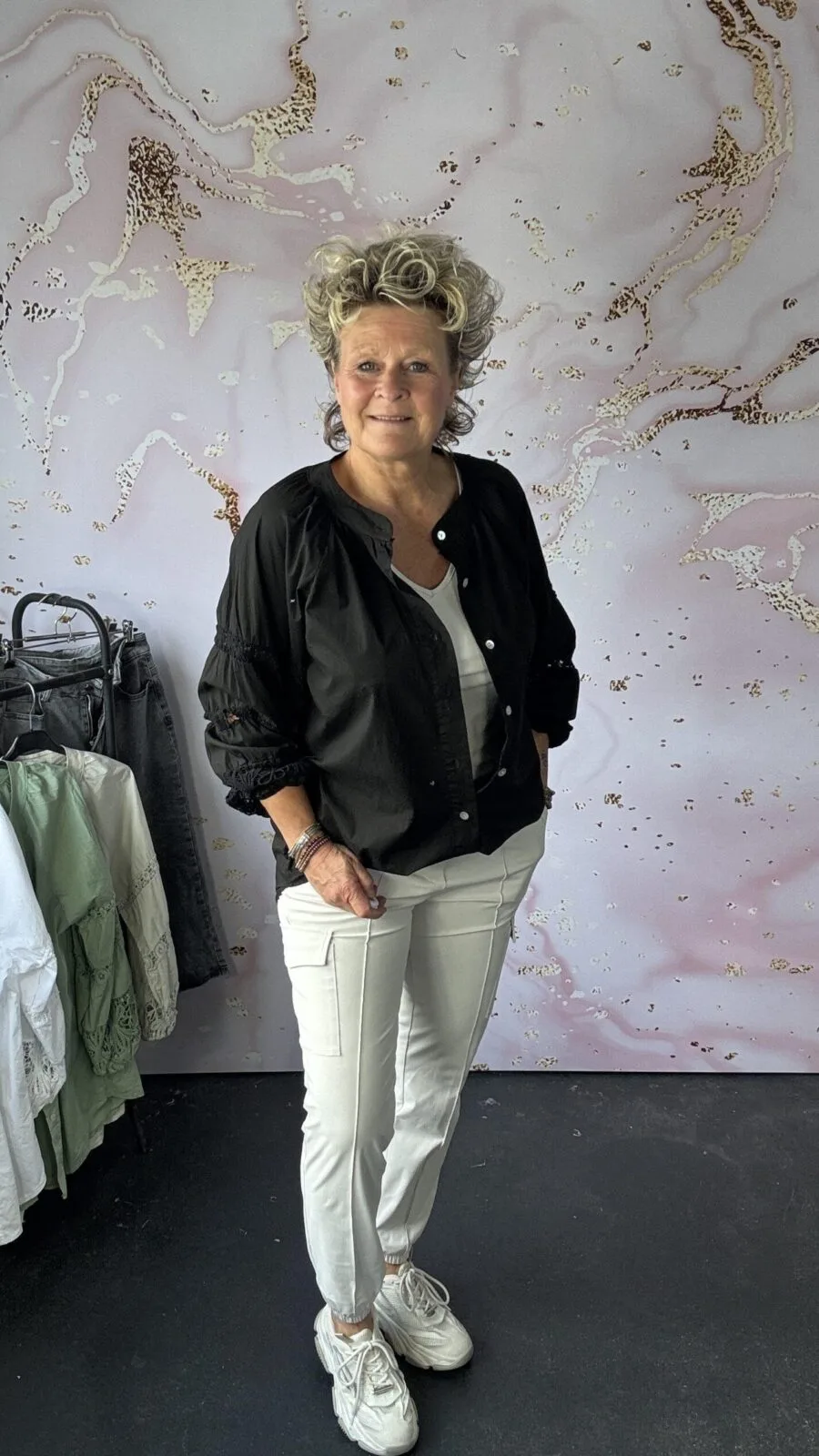 Blouse Roema zwart