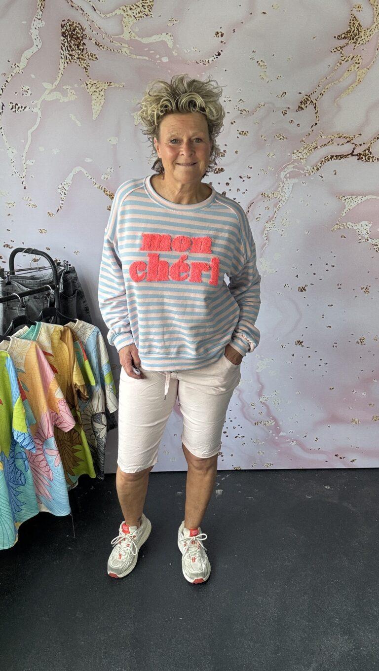 korte broek Star lichtroze