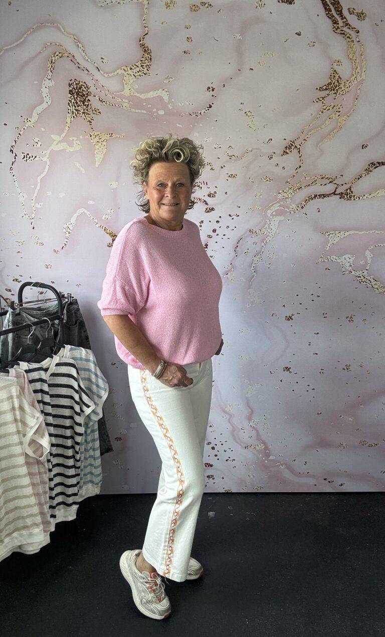 Jeans Rainbow wit