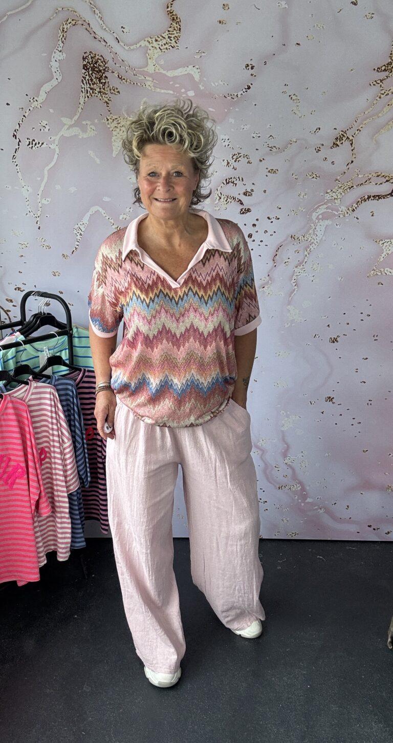 polo print roze