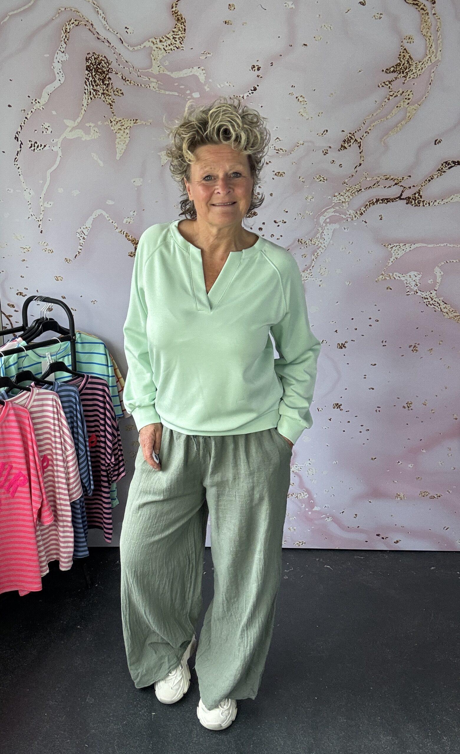 sweater Mooij mint - Afbeelding 2
