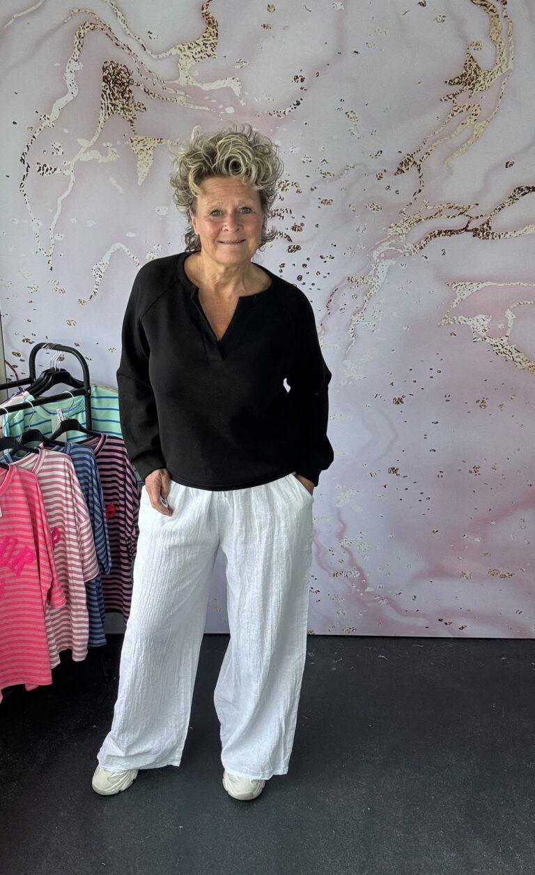 sweater Mooij zwart