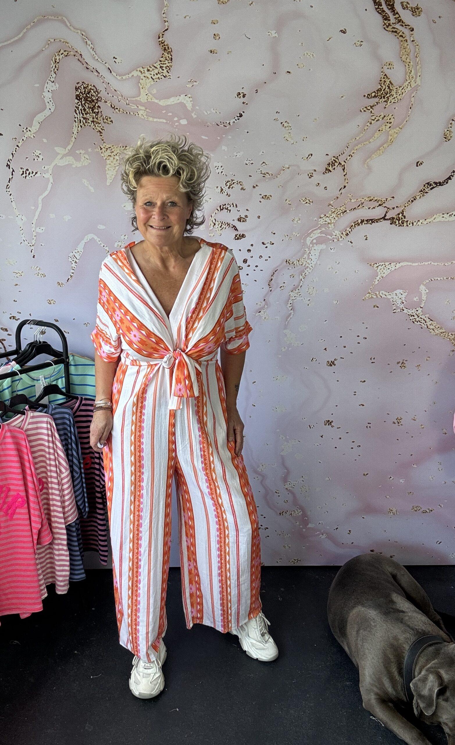 Jumpsuit Orange - Afbeelding 2