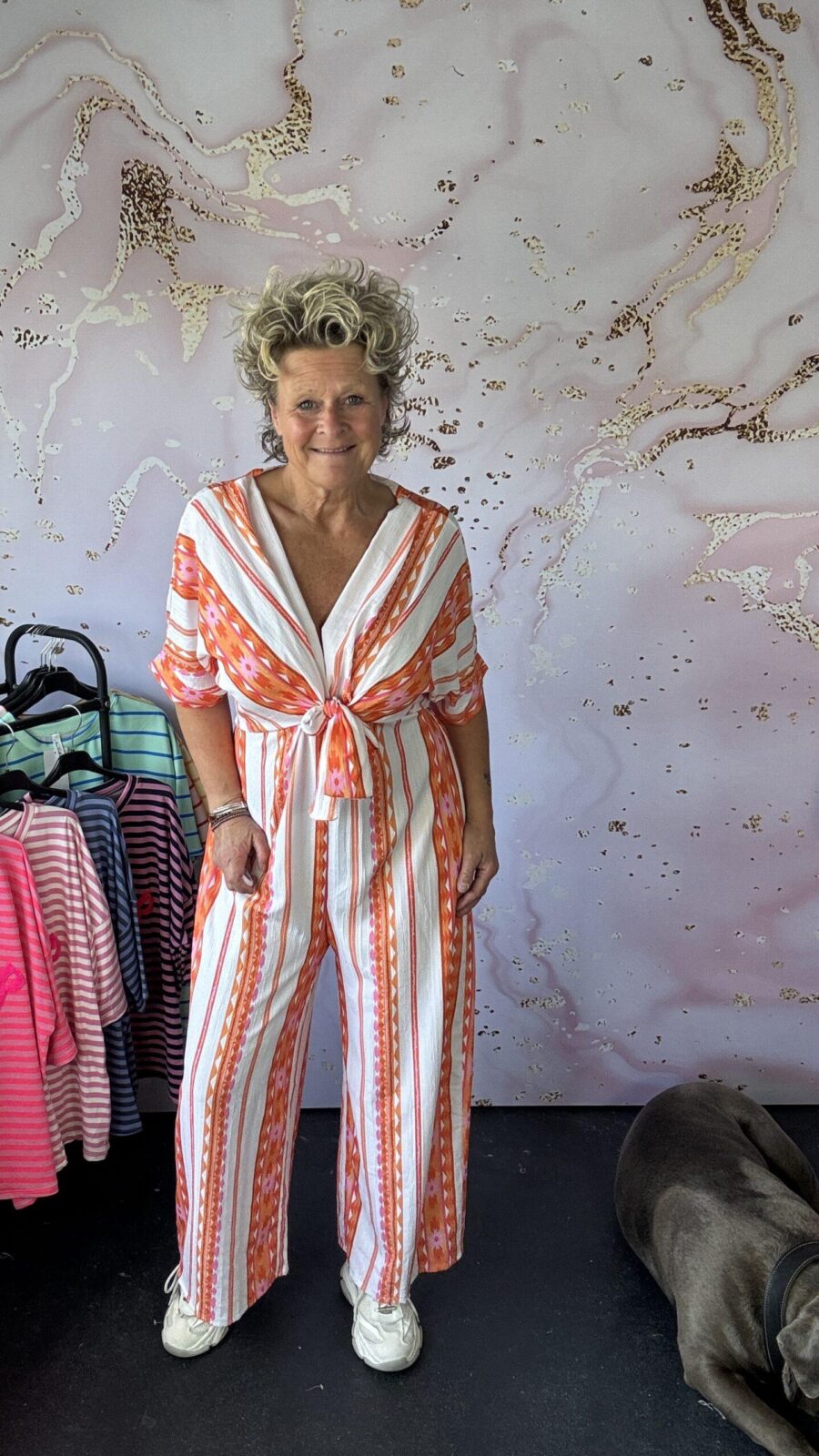 Jumpsuit Orange