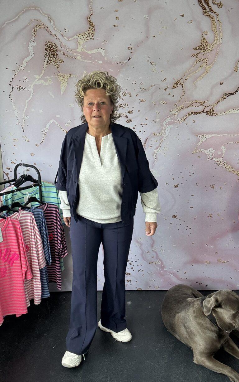 sweater Mooij grijs