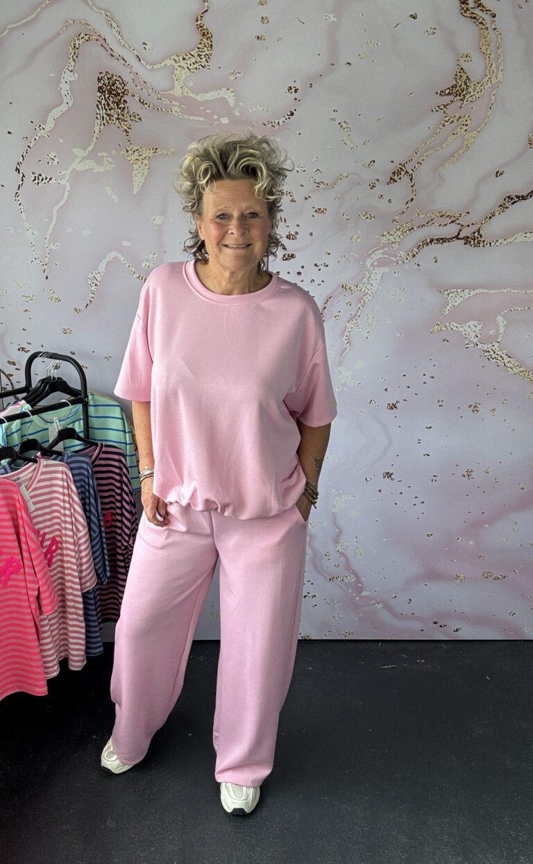 2 delige set Joya roze