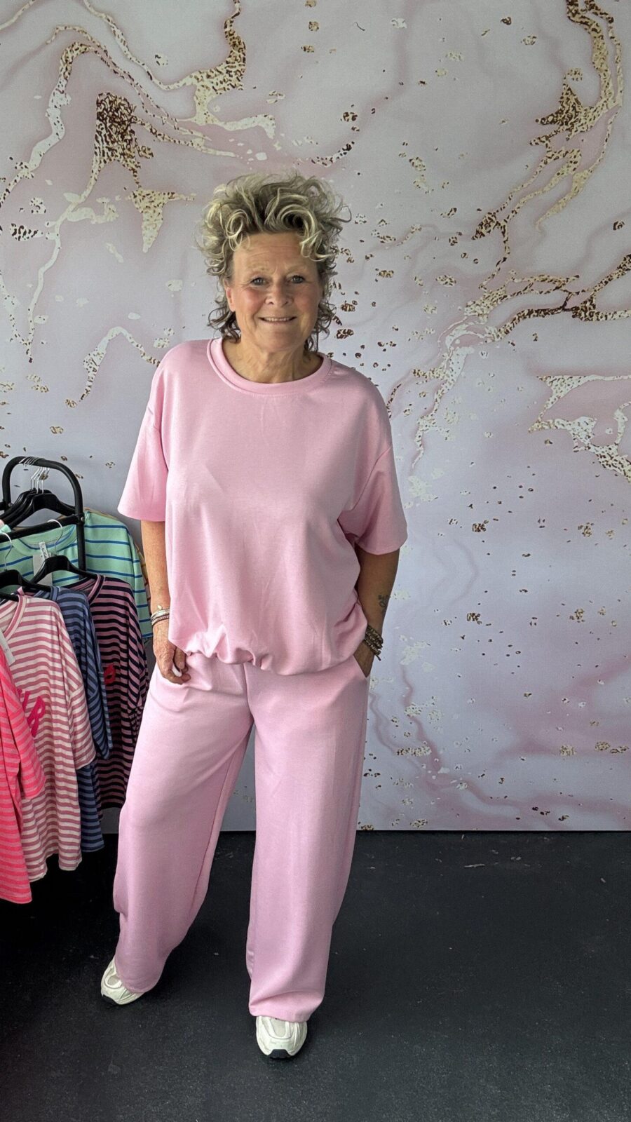 2 delige set Joya roze