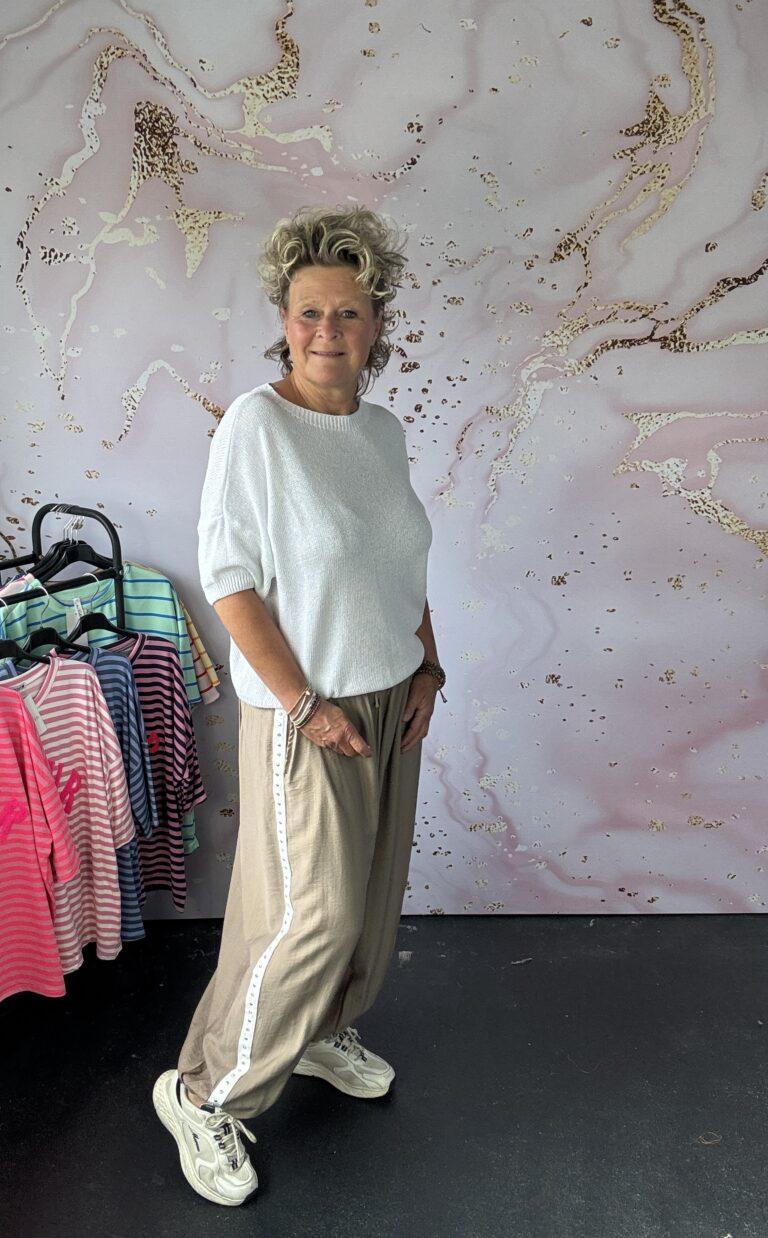 broek Study taupe