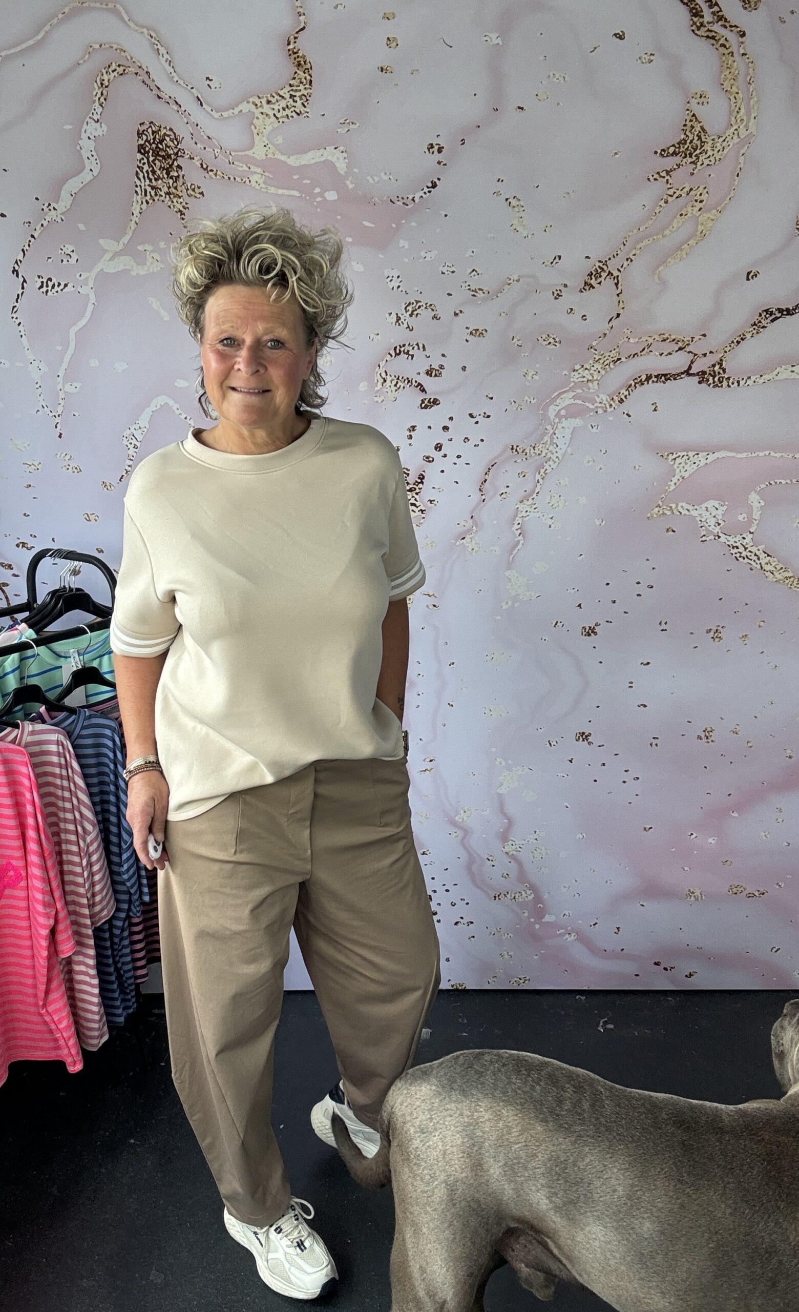 T Shirt Belinda beige - Afbeelding 2