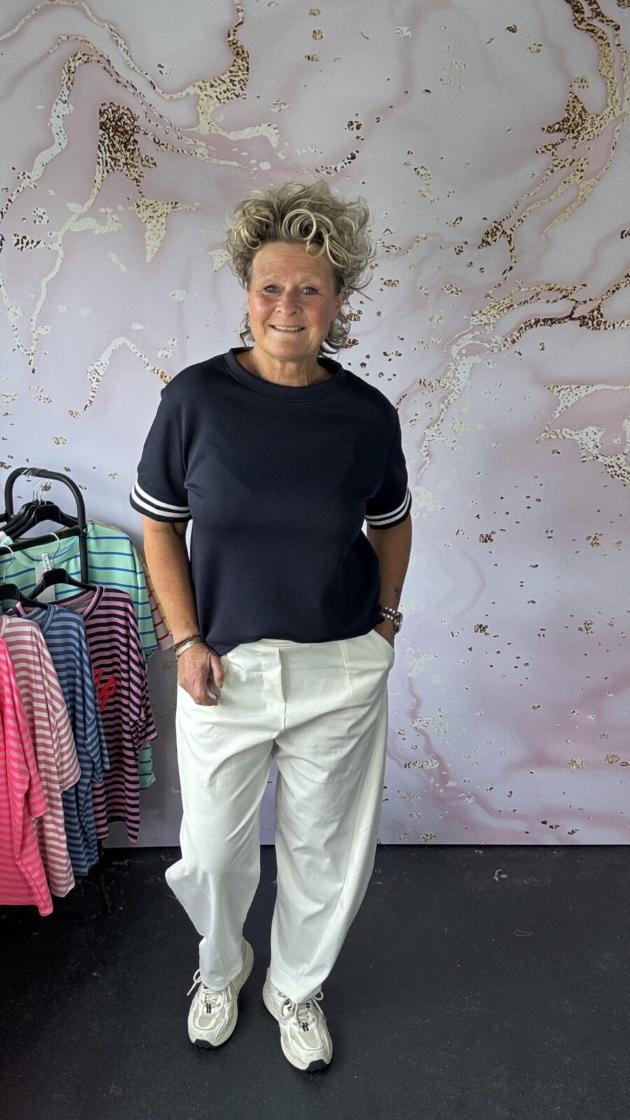 broek Amore offwhite chastar