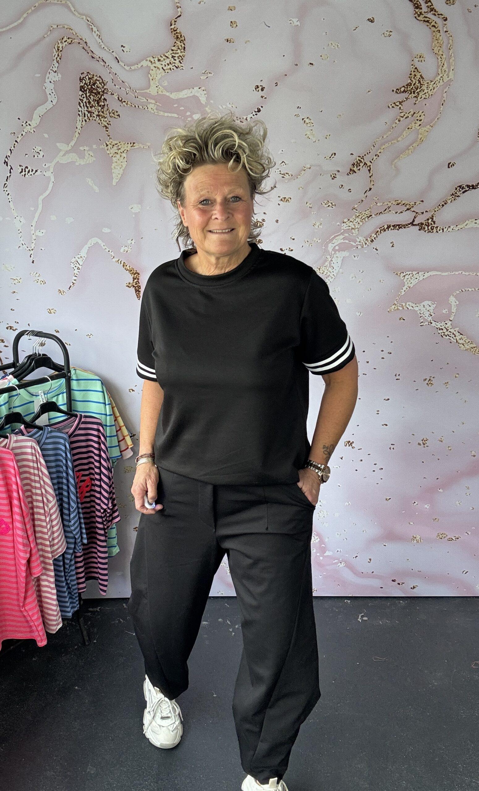 T Shirt Belinda zwart - Afbeelding 2
