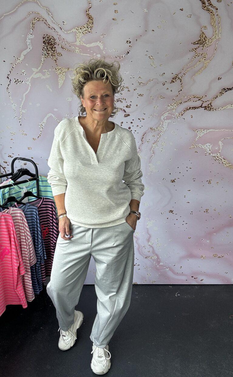 broek Amore grijs chastar