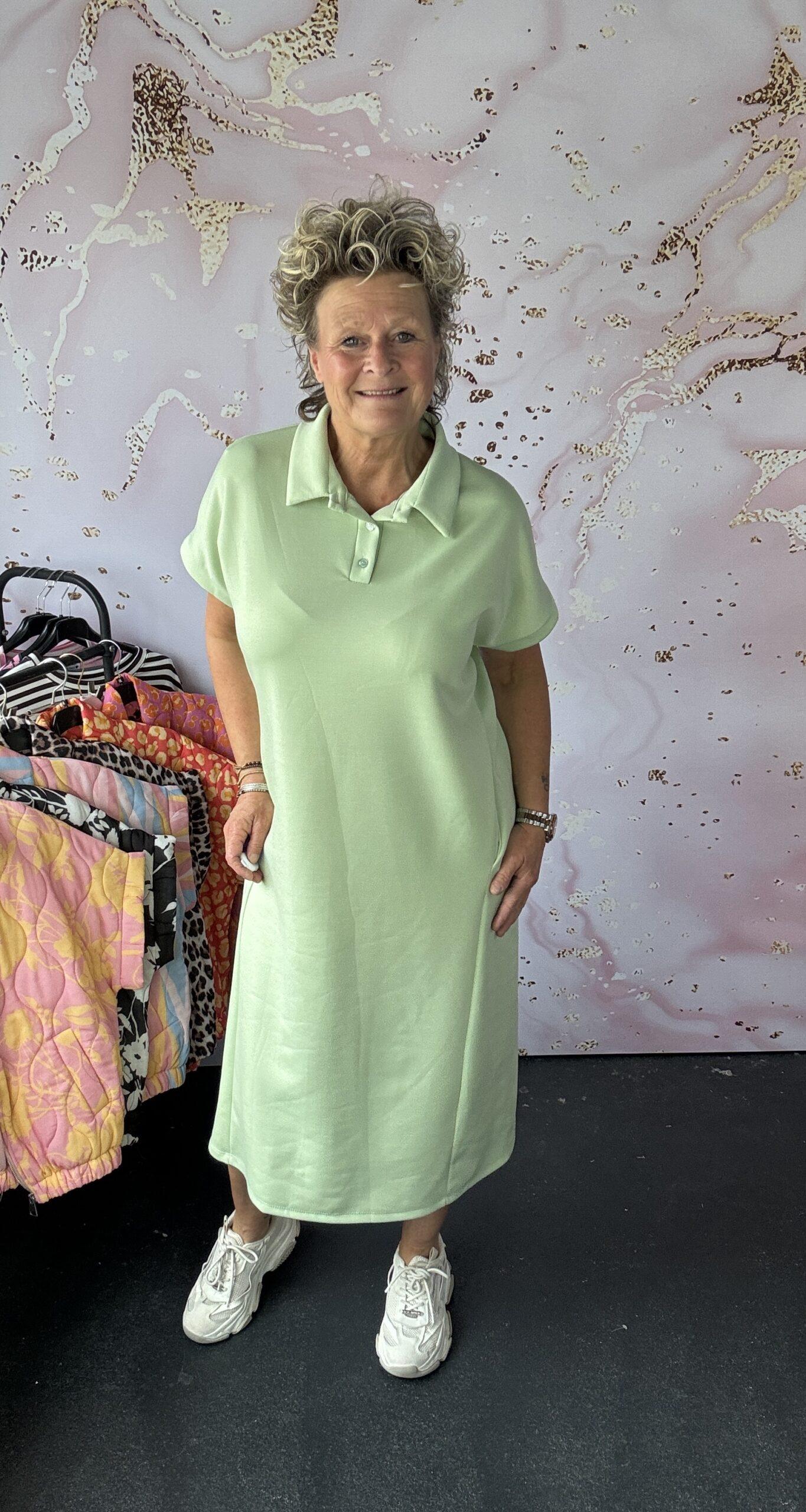 jurk Savielle mint - Afbeelding 2