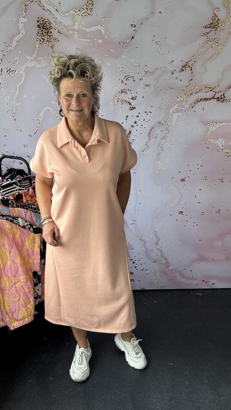 jurk Savielle peach