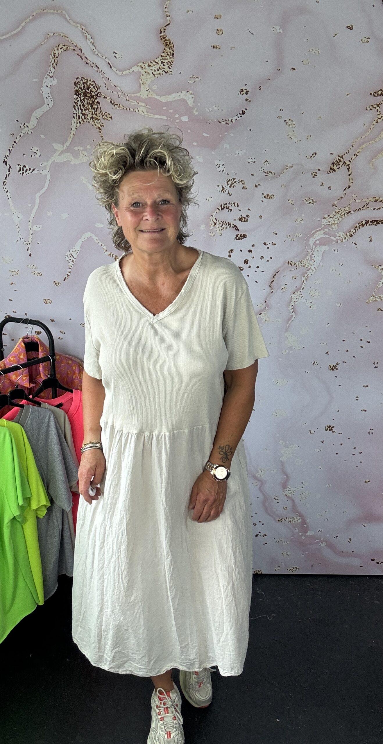 jurk Door Beige - Afbeelding 2