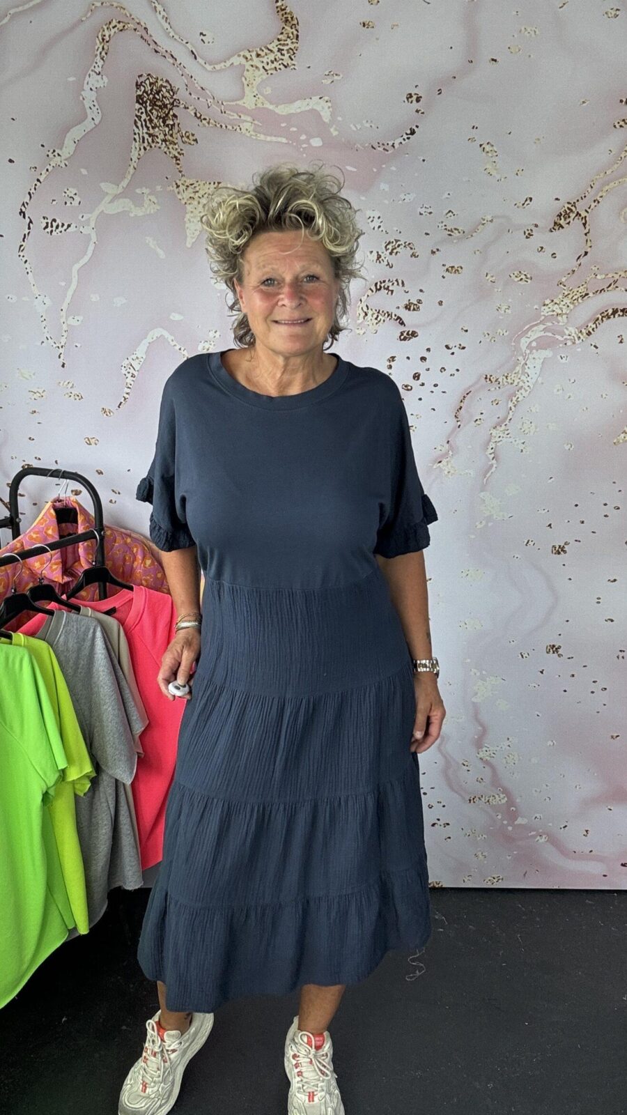 jurk loes Navy