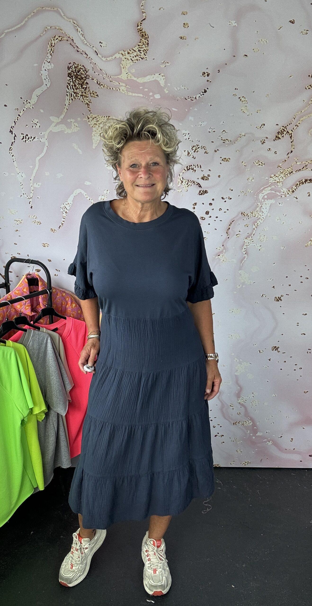 jurk loes Navy