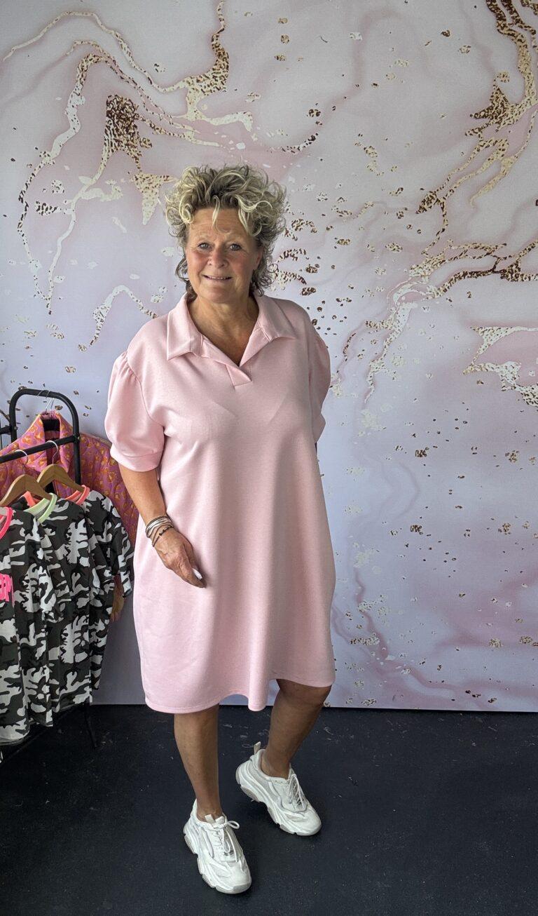 jurk Savielle roze