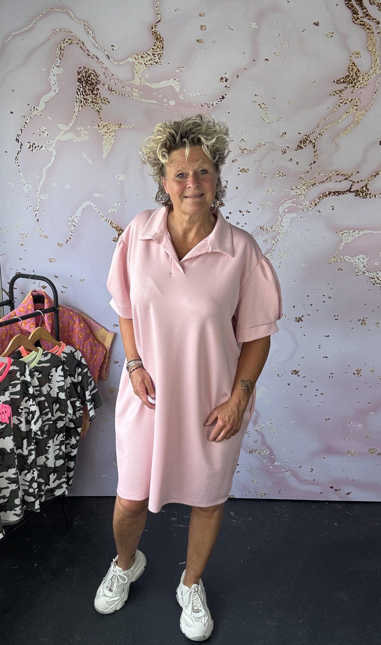 jurk Savielle roze - Afbeelding 2