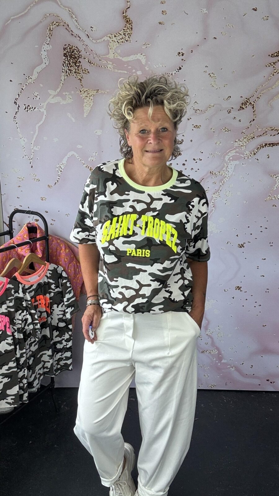 T Shirt St Tropez groen
