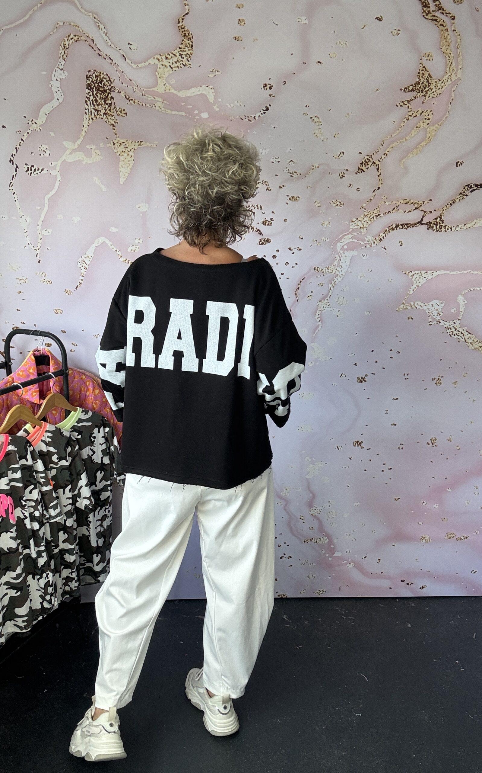 Sweater Paradise zwart - Afbeelding 2