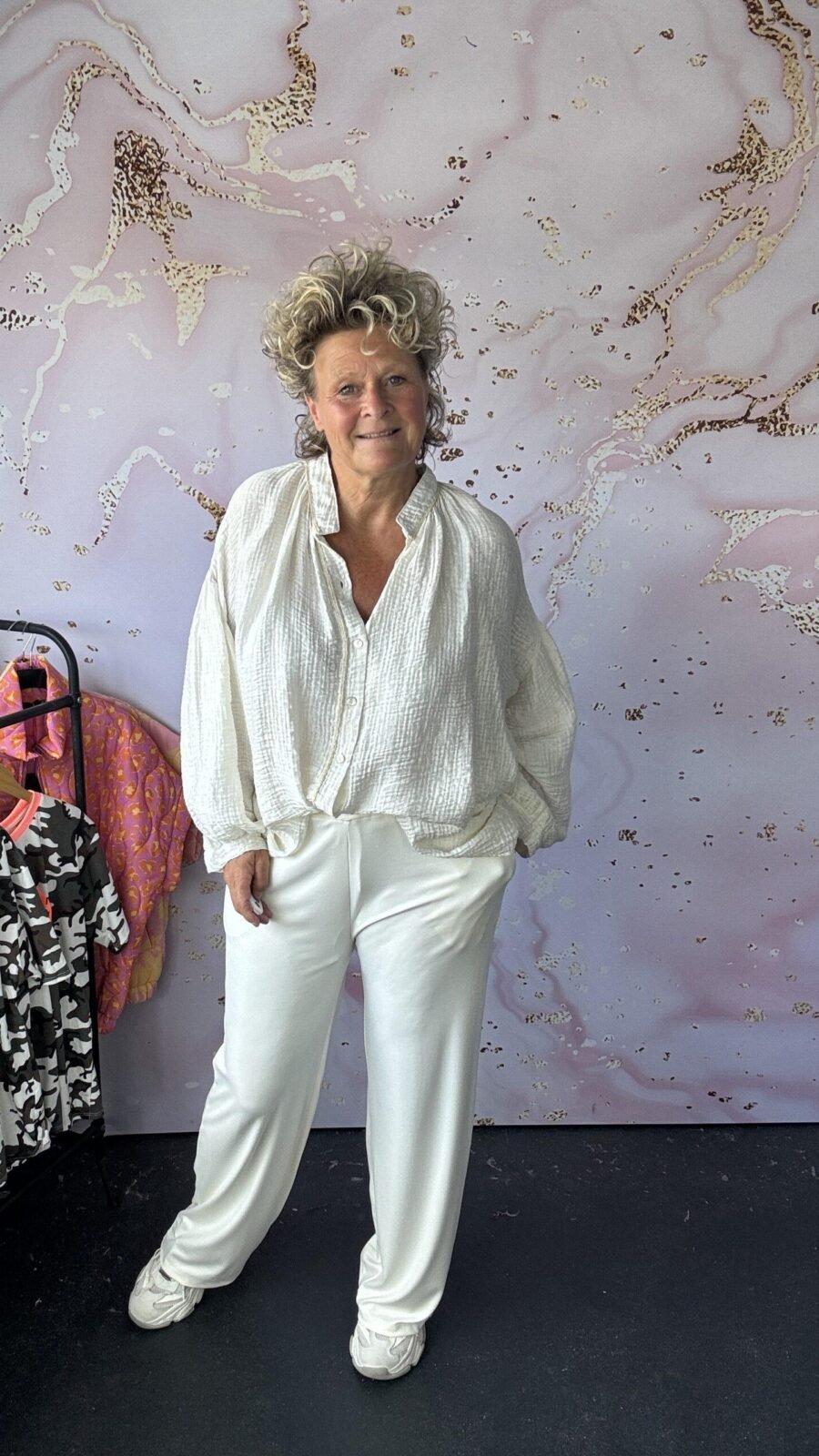 Broek Yoga offwhite MOOIJ