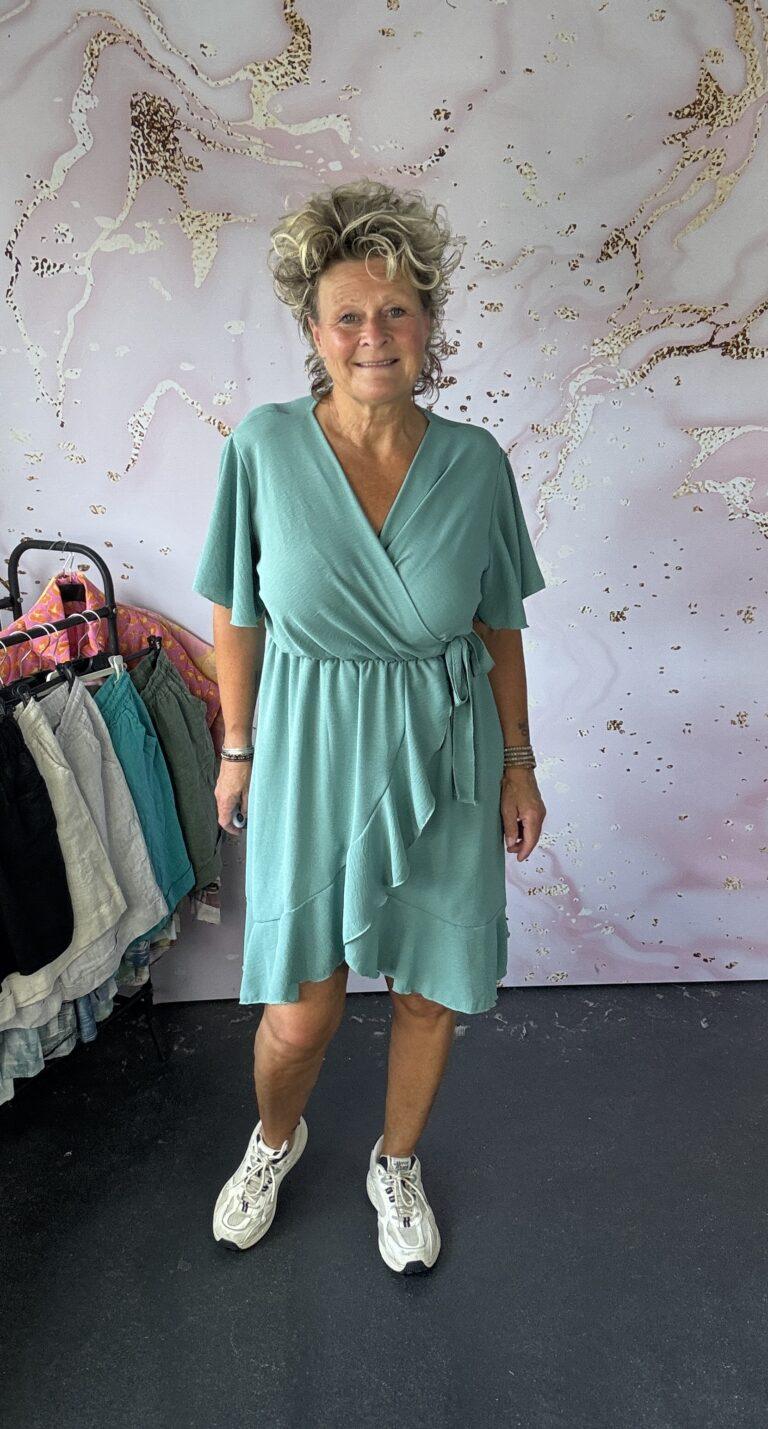 jurk Sonja petrol