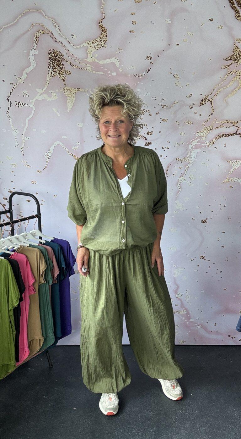 2 delige set Brendi lime