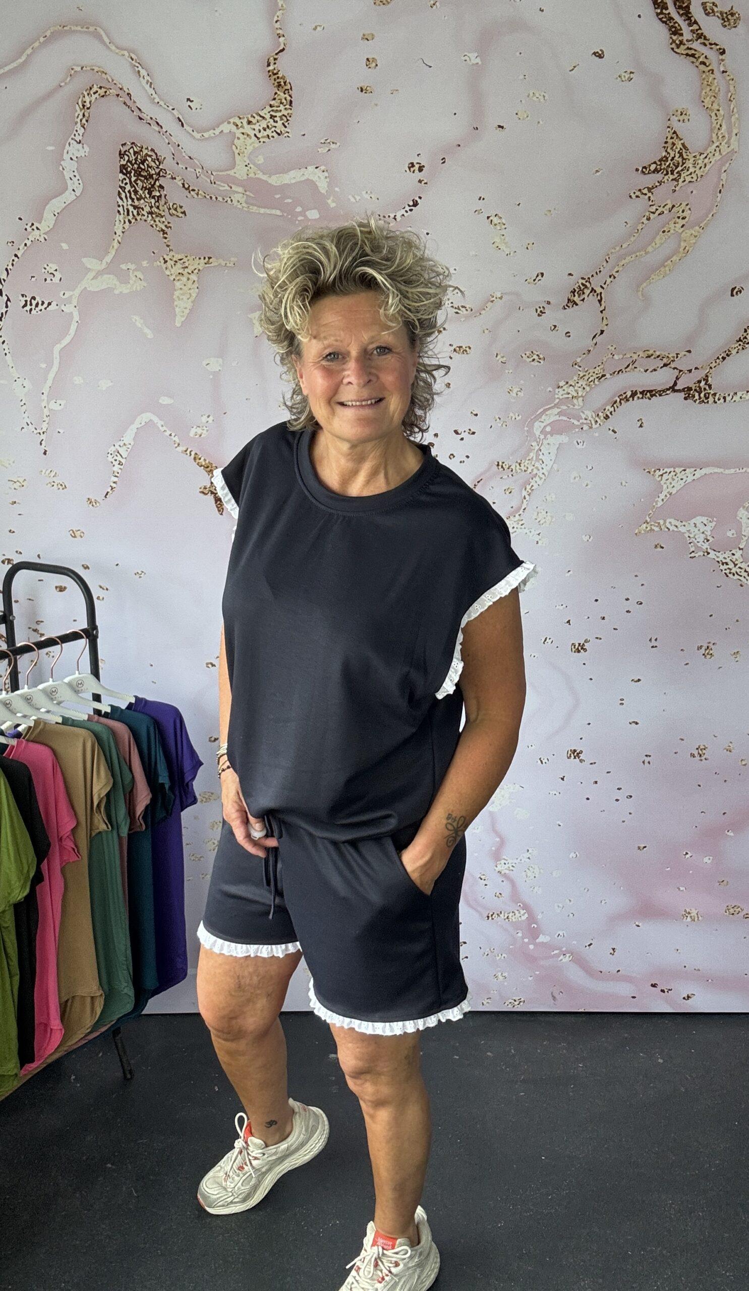 2 delige set Merel navy - Afbeelding 2