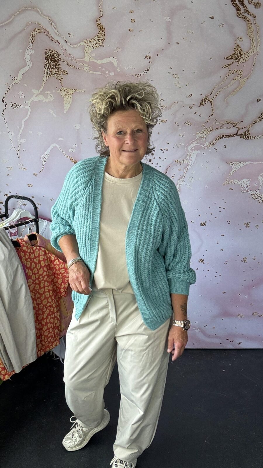 Vest Summer zeegroen