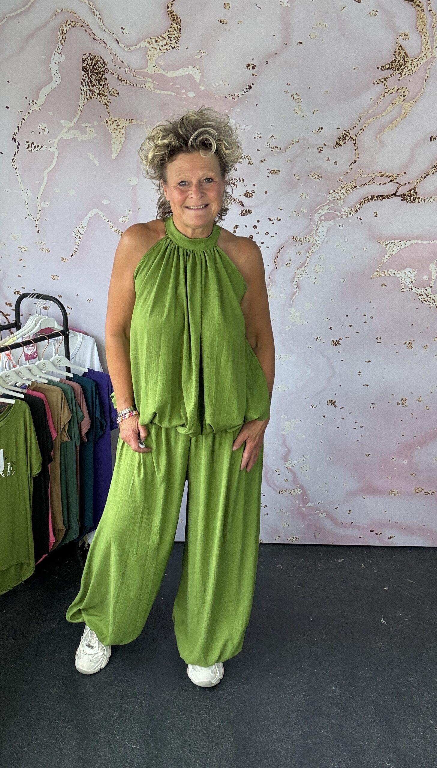 2 delige set Lania lime