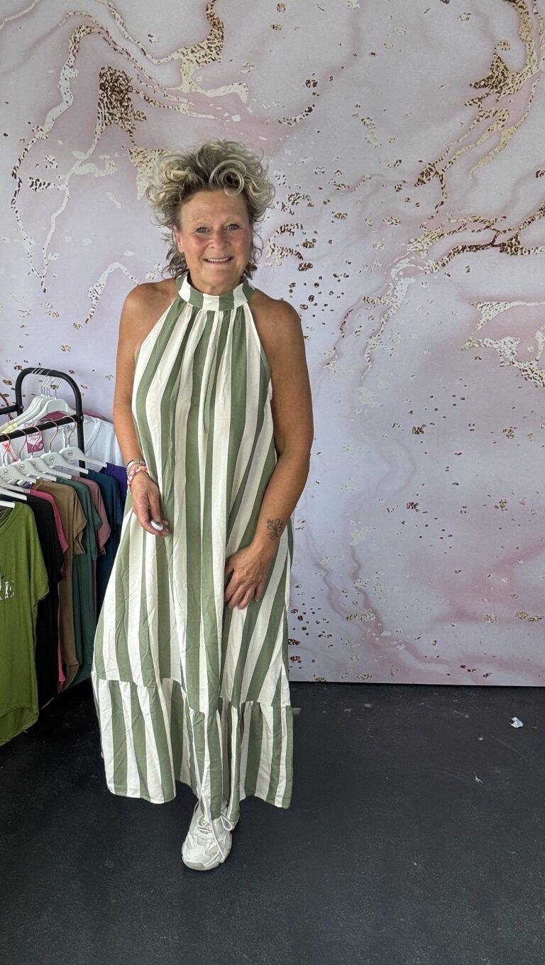 Jurk Pien streep army