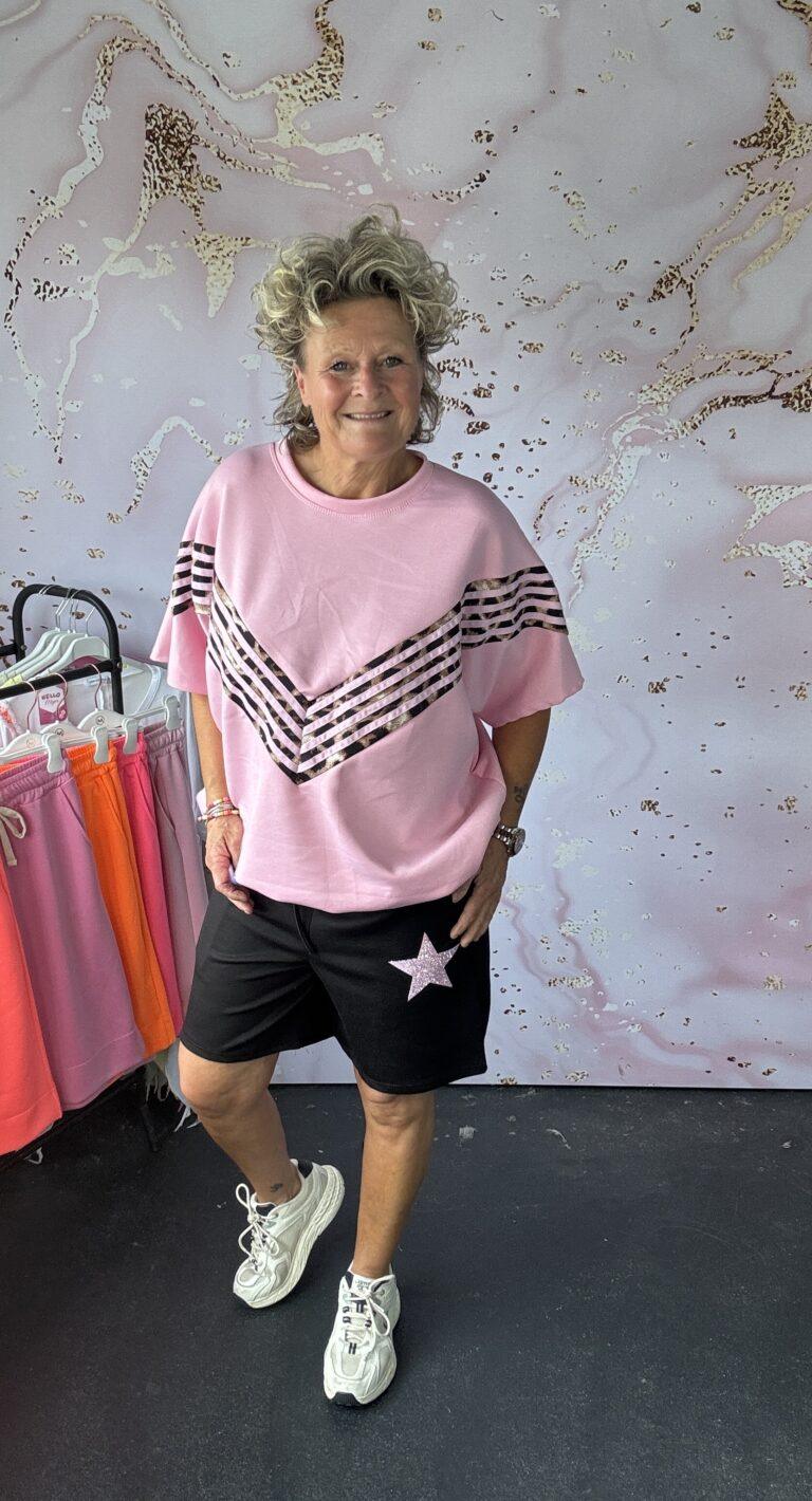 Sweater Ella roze