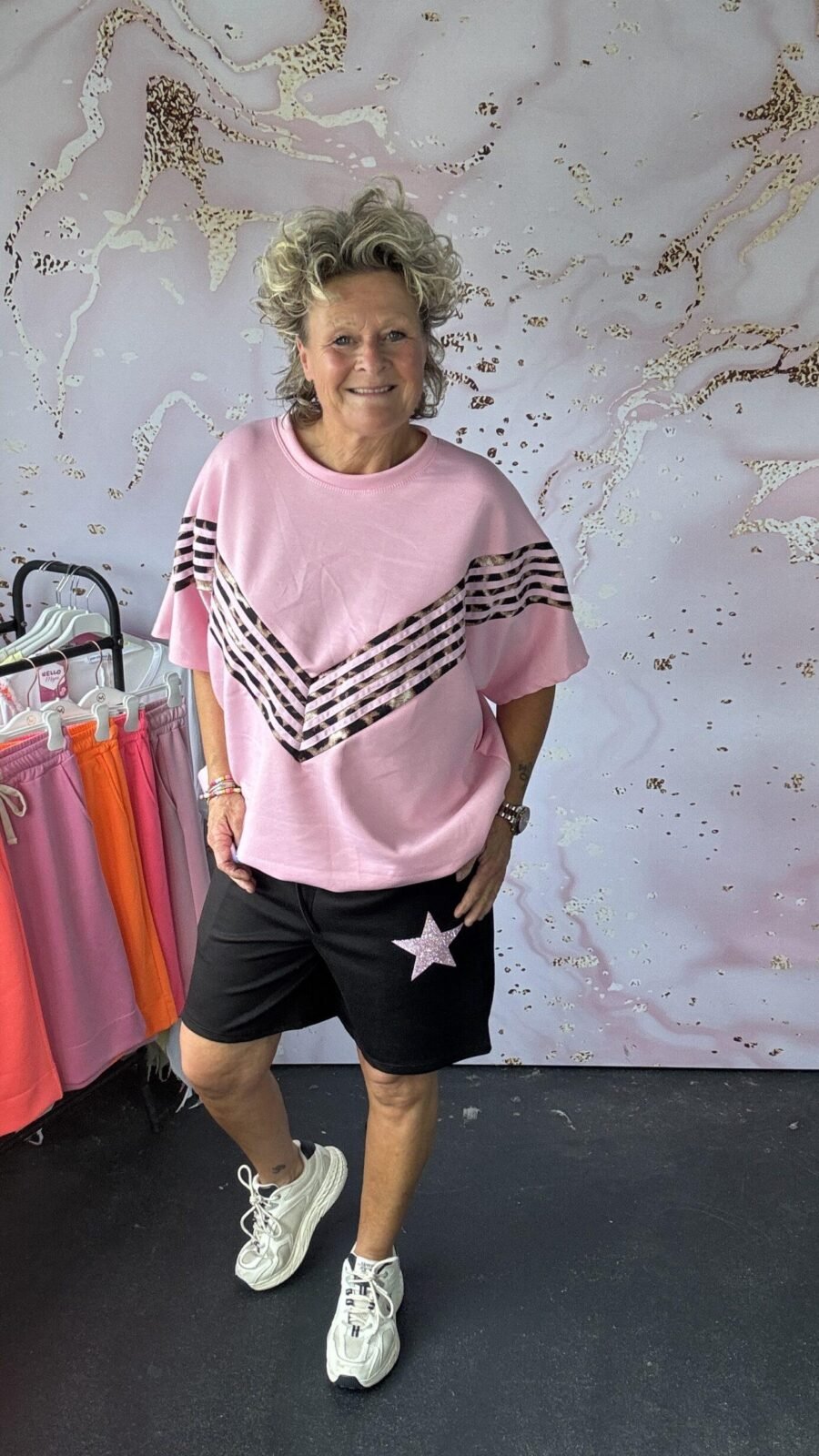 Sweater Ella roze