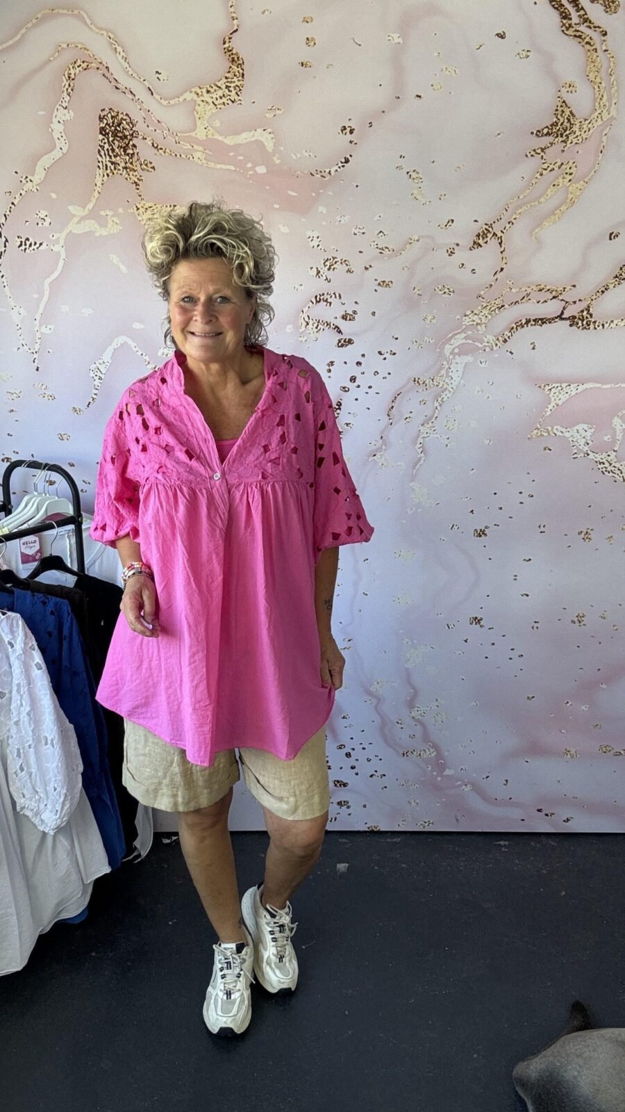 Blouse Kaatje fuchsia