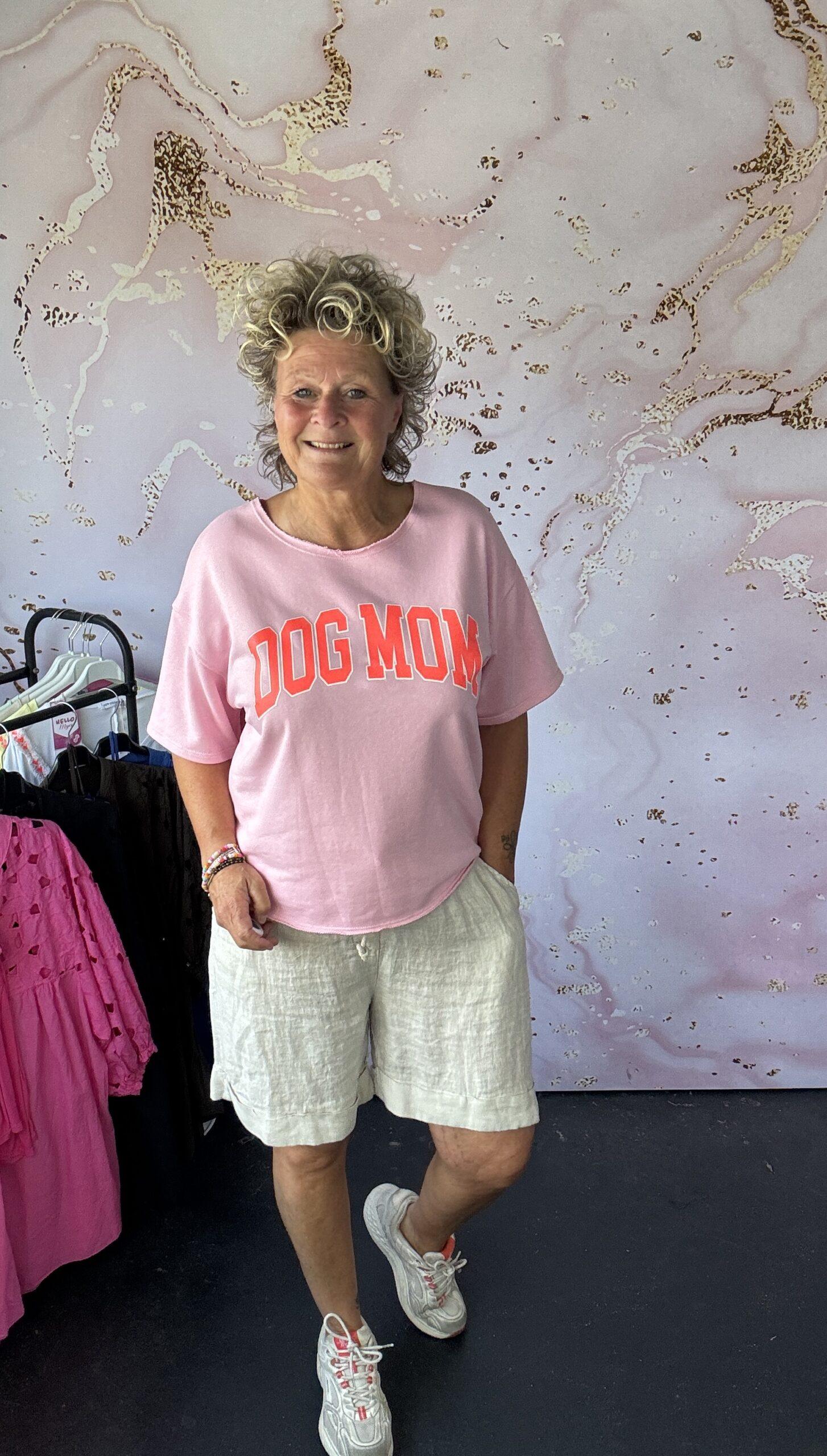 sweater Dog Mom roze - Afbeelding 2