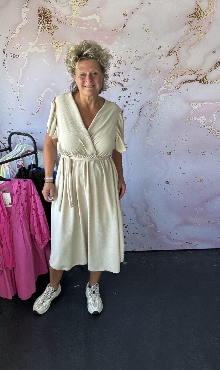 Jurk Pleun beige