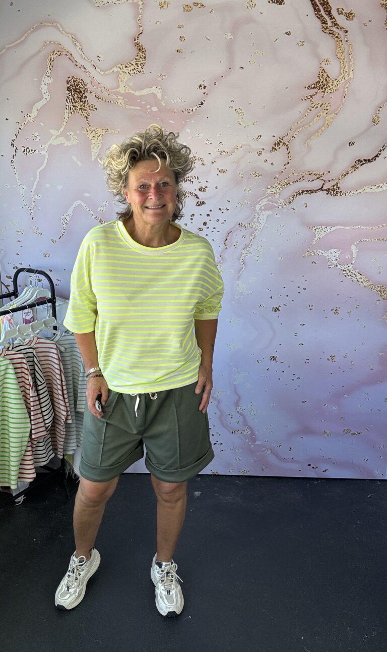 sweater Susie neon/offwhite