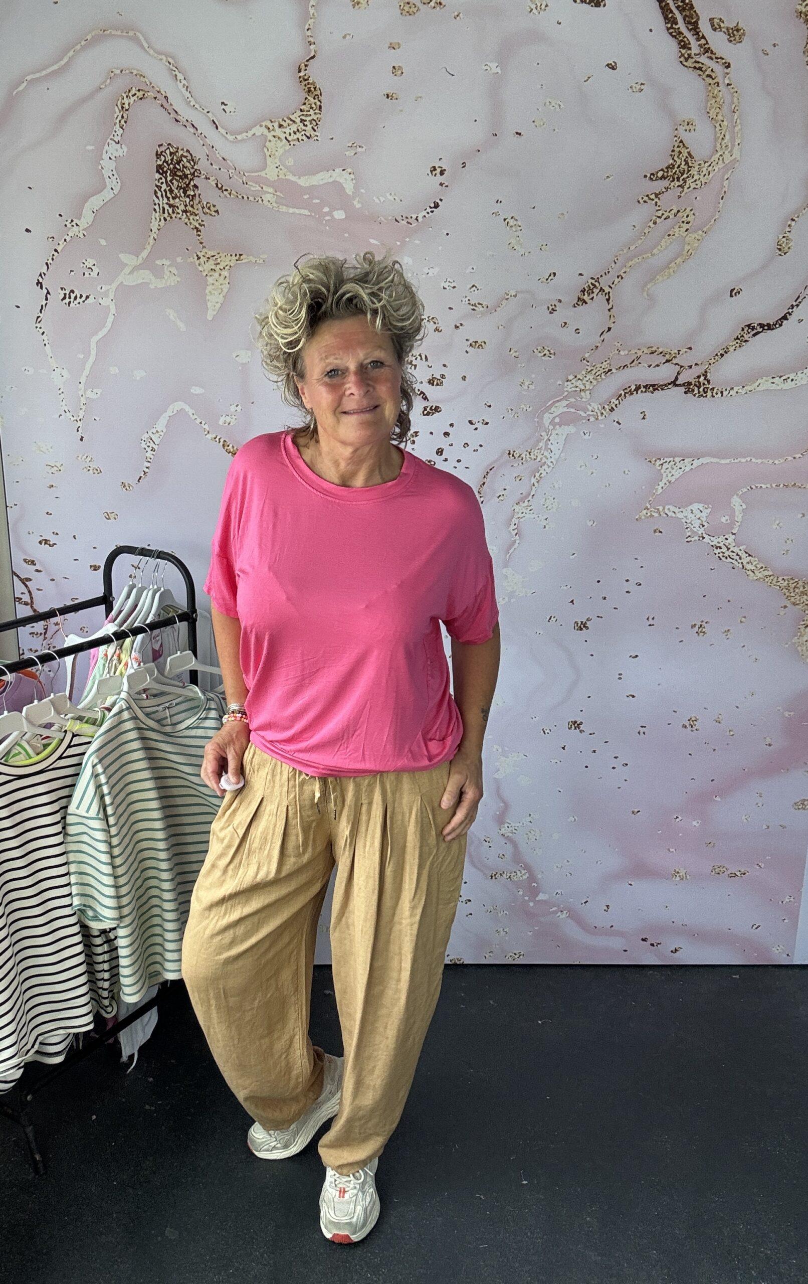 T shirt Gera fuchsia MOOIJ - Afbeelding 2