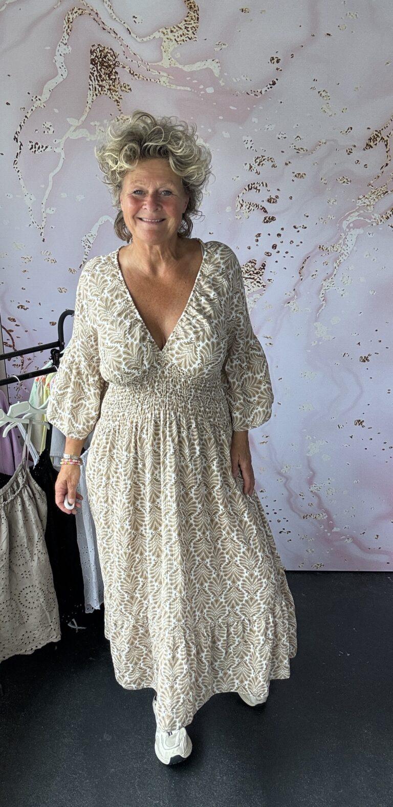 Jurk rina sand