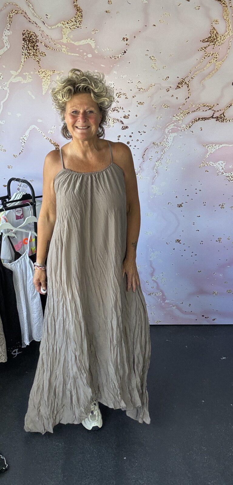 Jurk Lola taupe