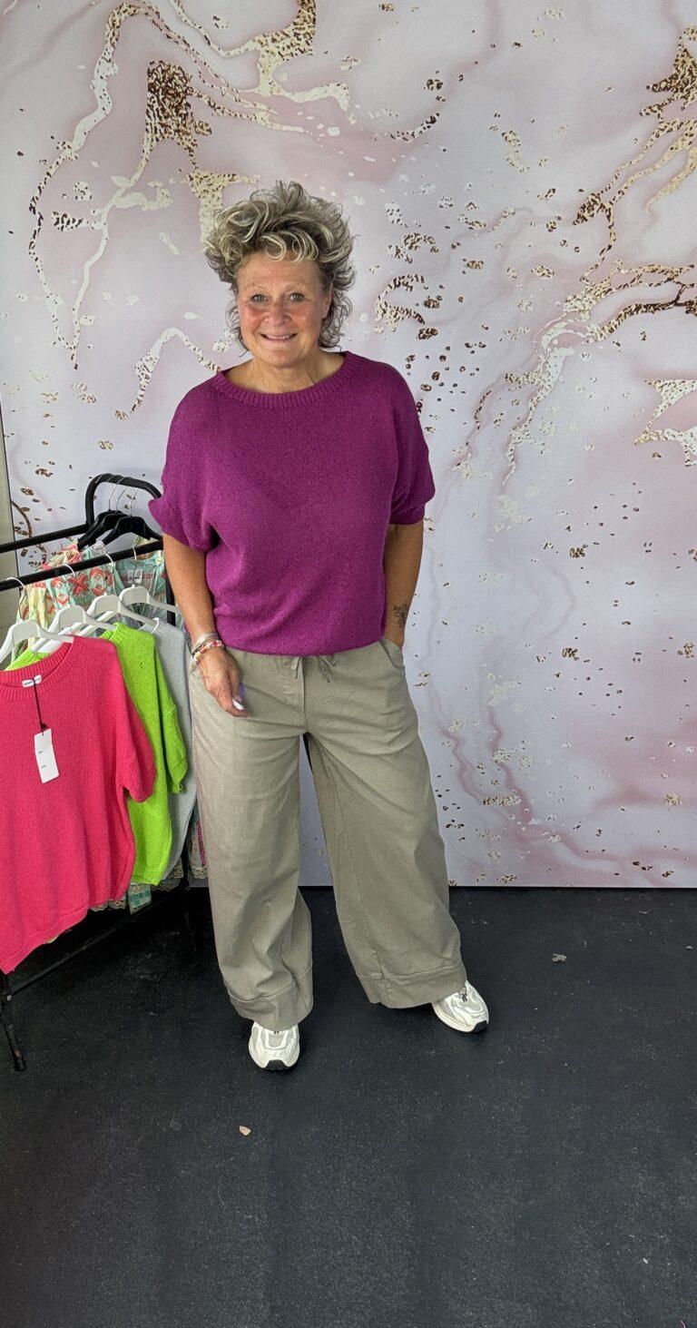 broek Lianne taupe