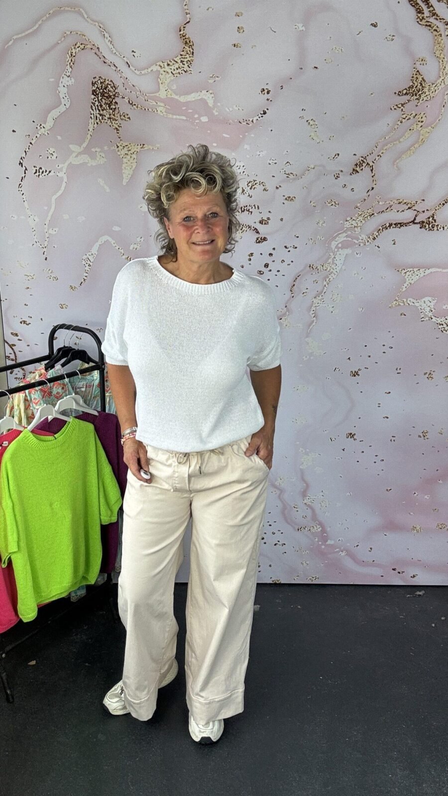 broek Lianne beige