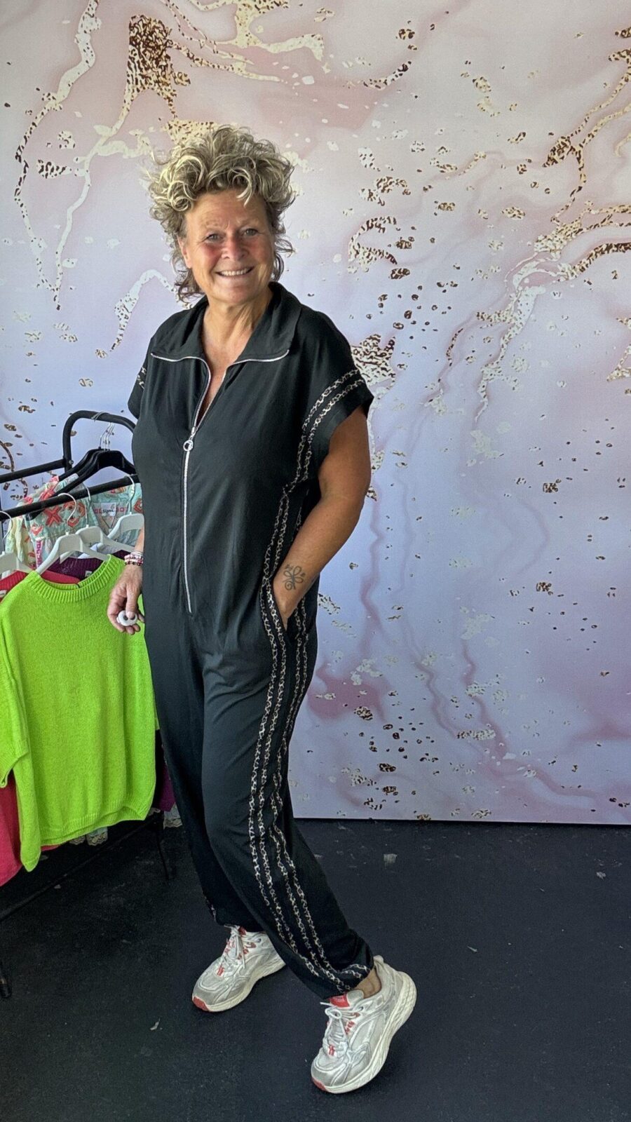Jumpsuit zwart