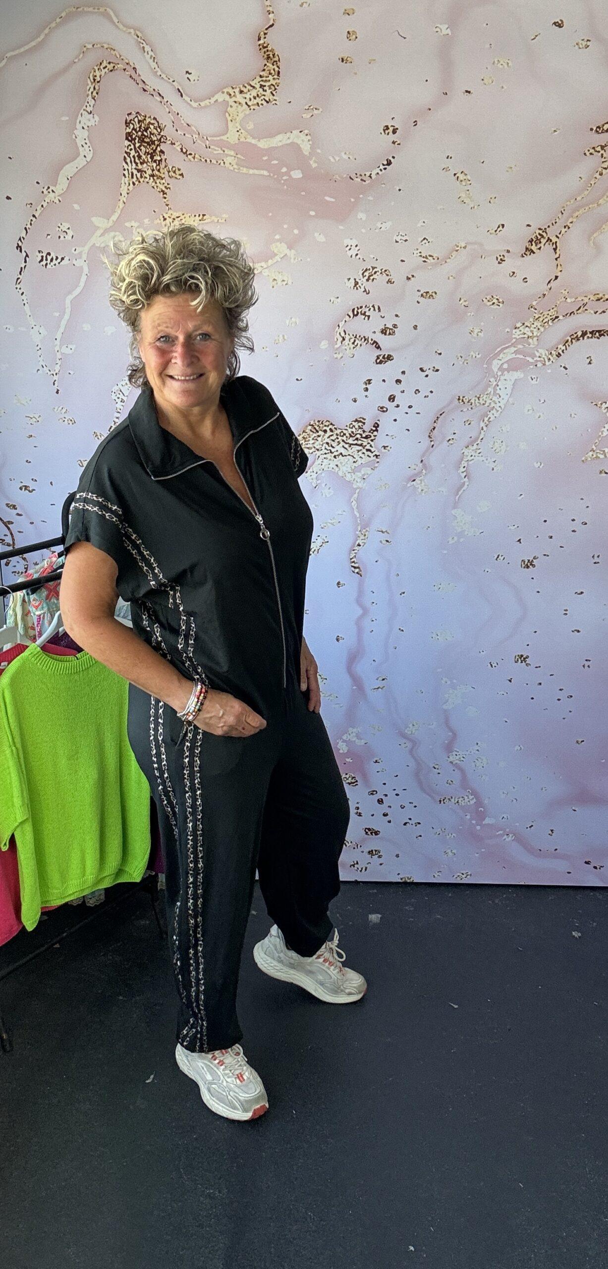 Jumpsuit zwart - Afbeelding 2