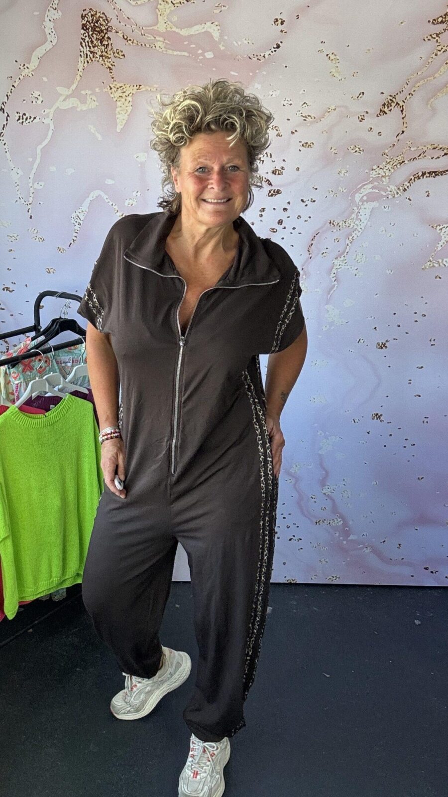 Jumpsuit bruin