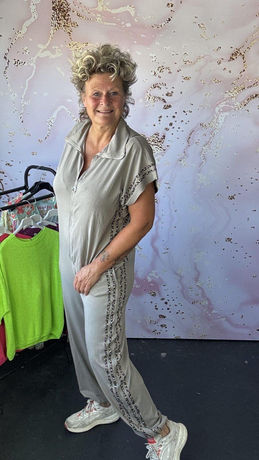 Jumpsuit taupe