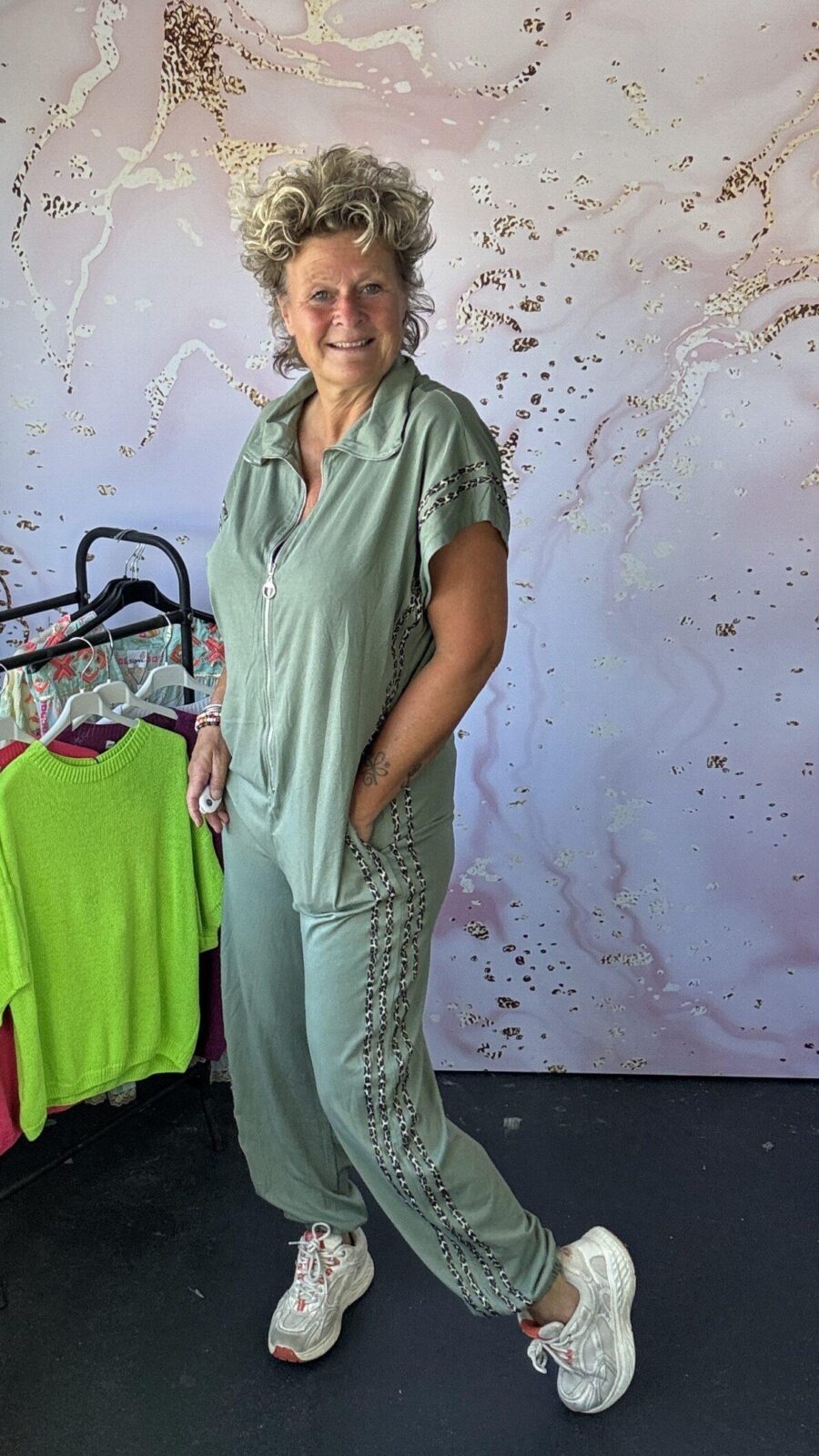 Jumpsuit green